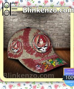 Arizona Diamondbacks & Grateful Dead Band MLB Classic Hat Caps Gift For Men a