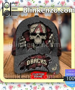 Arizona Diamondbacks Skull MLB Classic Hat Caps Gift For Men