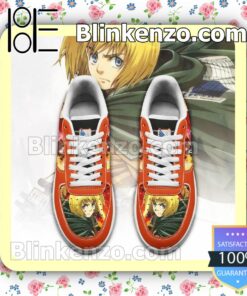 Armin Arlert Attack On Titan AOT Anime Nike Air Force Sneakers a