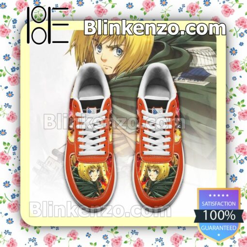 Armin Arlert Attack On Titan AOT Anime Nike Air Force Sneakers a