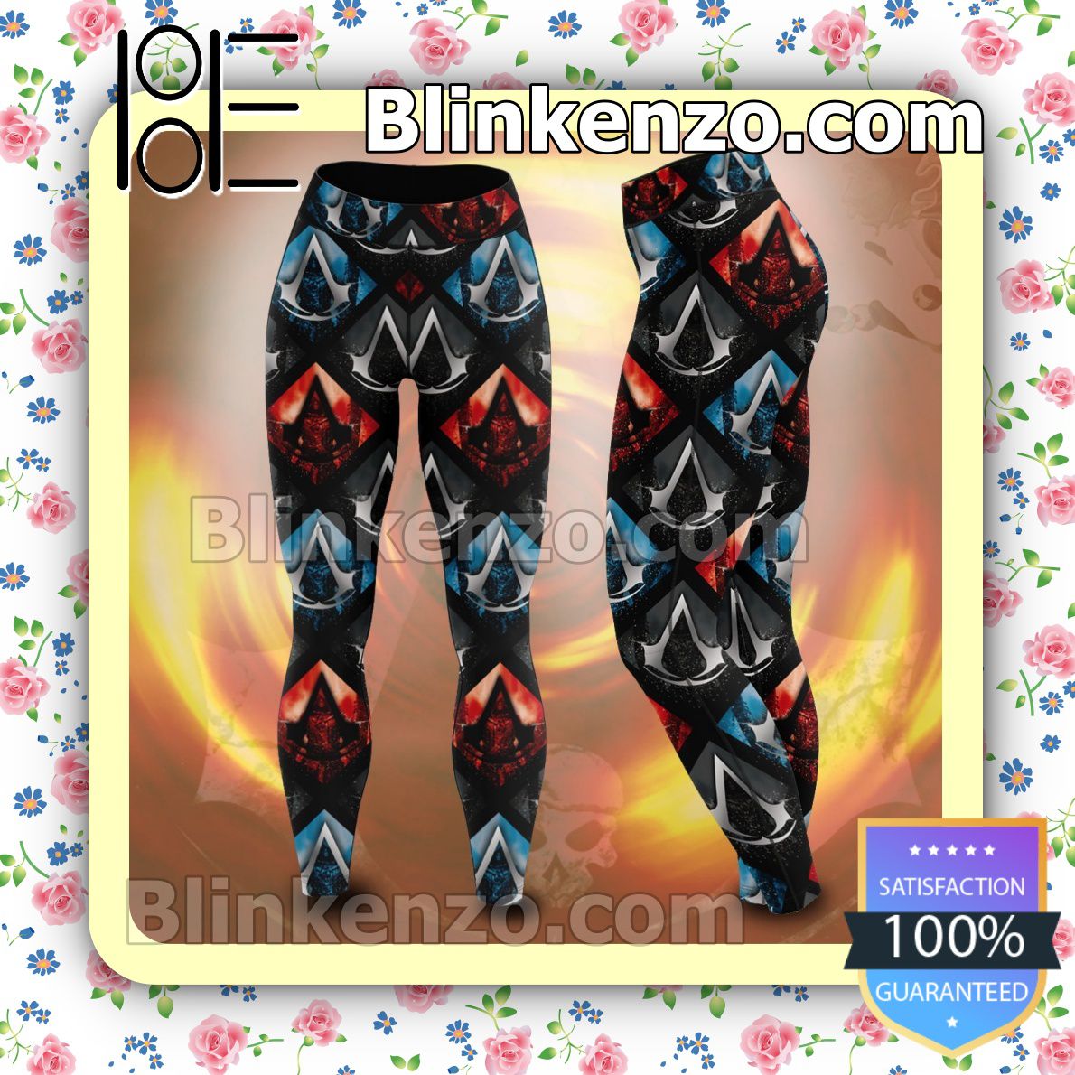 Amazing Assassin Insignia Assassin's Creed Workout Leggings