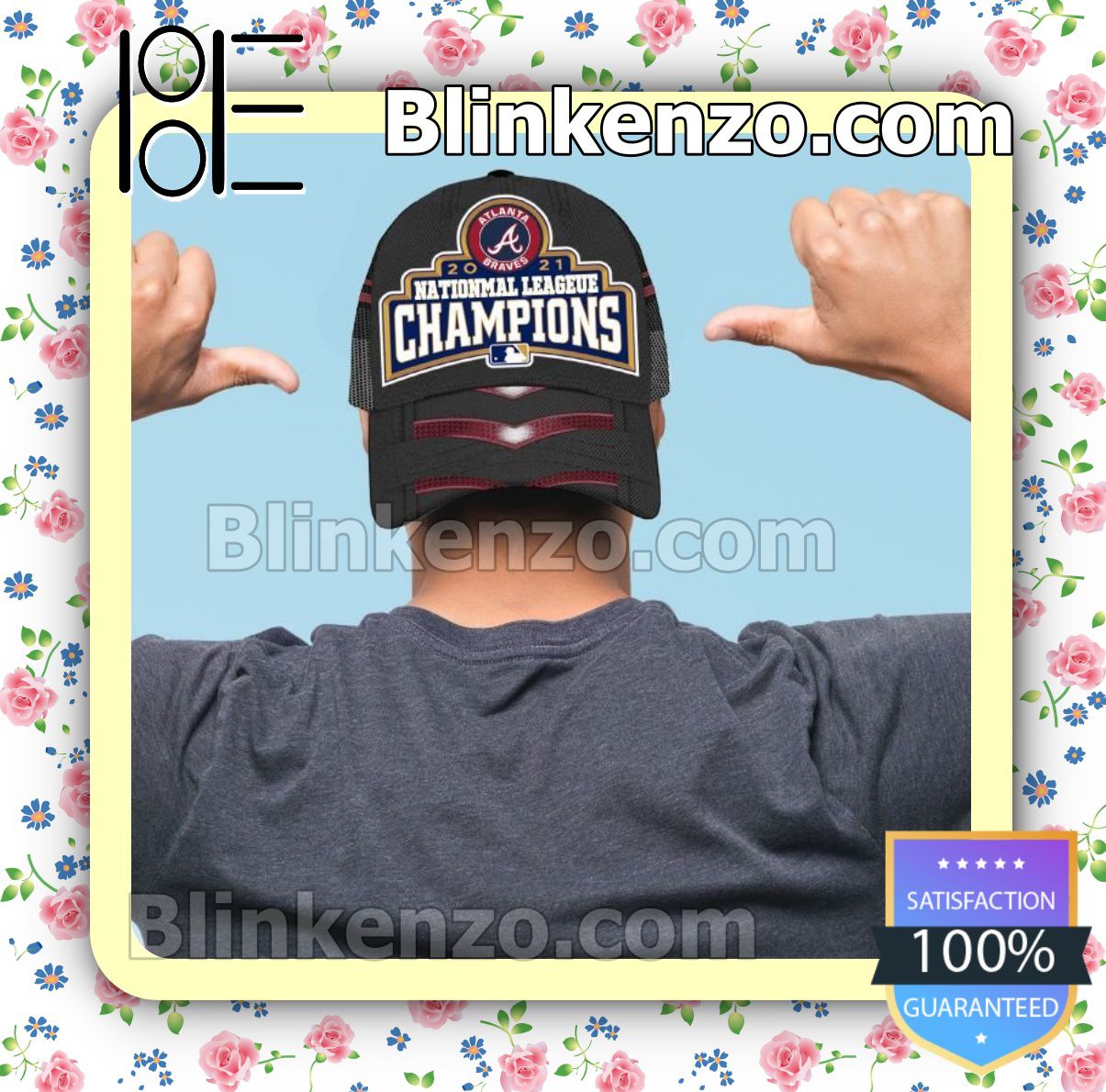 eBay Atlanta Braves 2021 National League Champions Baseball Caps Gift For Boyfriend