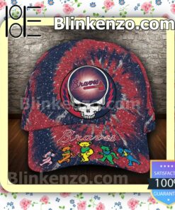 Atlanta Braves & Grateful Dead Band MLB Classic Hat Caps Gift For Men