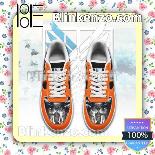 Attack On Titan AOT Anime Nike Air Force Sneakers a