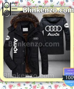 Audi Logo Men Puffer Jacket