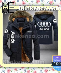 Audi Logo Men Puffer Jacket c