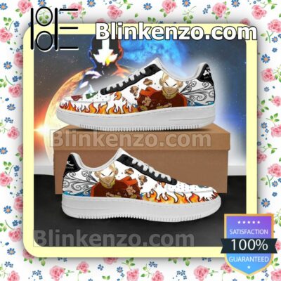 Avatar Airbender Characters Anime Nike Air Force Sneakers