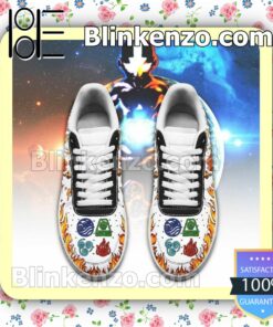 Avatar Airbender Characters Anime Nike Air Force Sneakers a