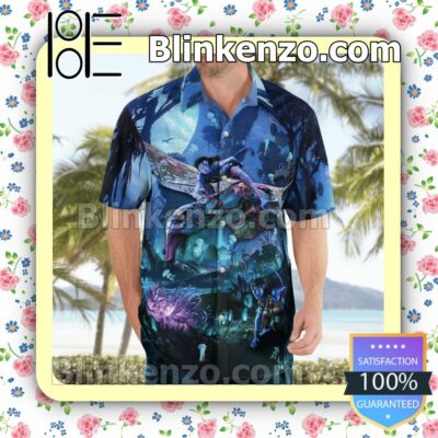 Avatar Love Casual Button Down Shirts c