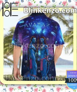 Avatar Movie Casual Button Down Shirts a