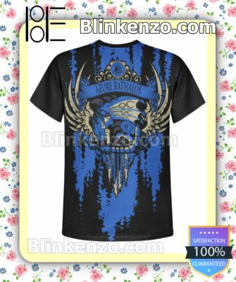 Azure Rathalos Monster Hunter World Custom Shirt a
