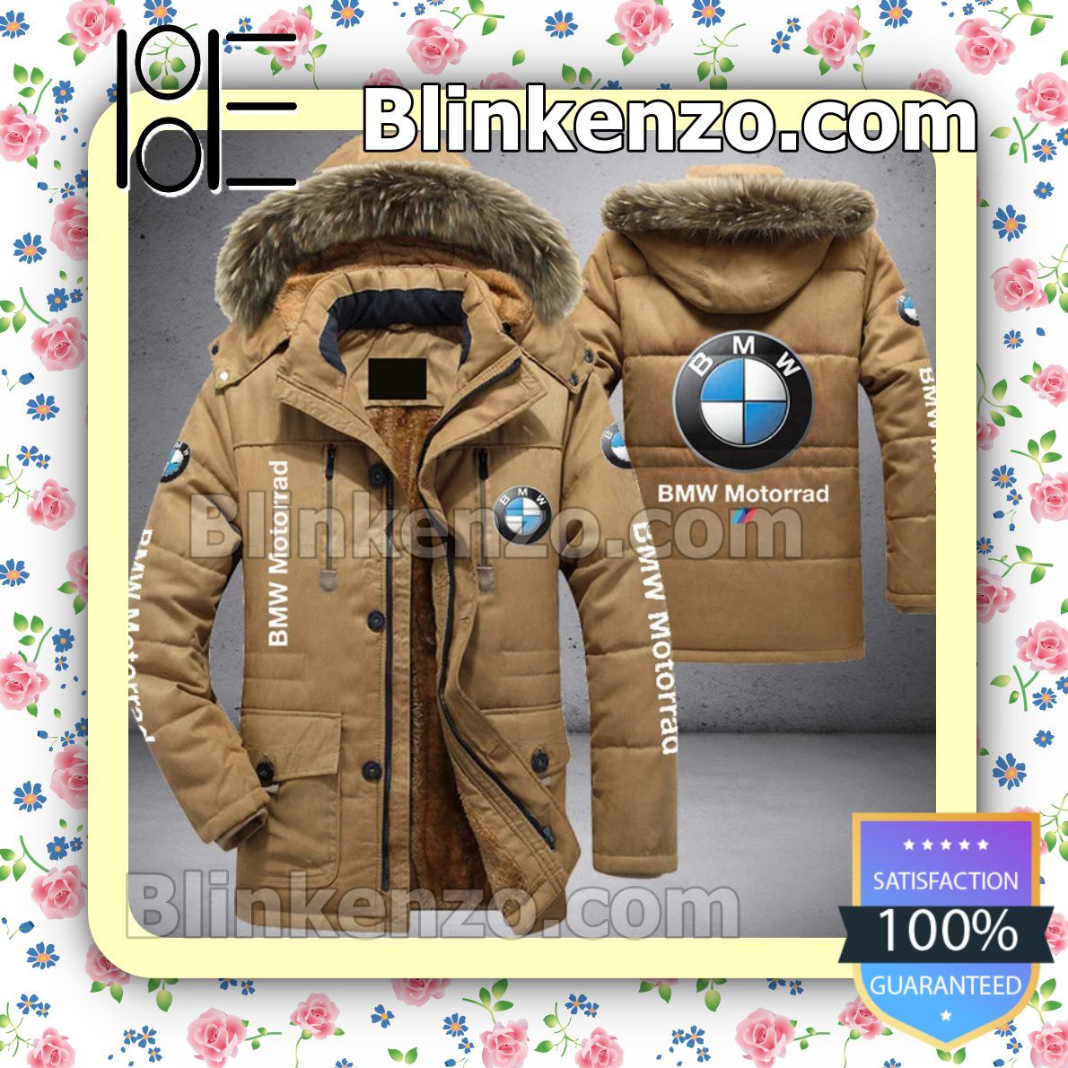 Top BMW Motorrad Men Puffer Jacket