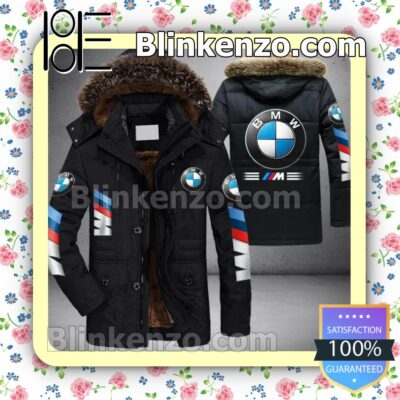BMW Motorsport Logo Men Puffer Jacket