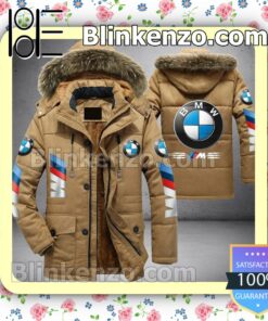 BMW Motorsport Logo Men Puffer Jacket c