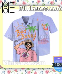 Bad Bunny Bleached 2022 Tour Beach Summer Shirt