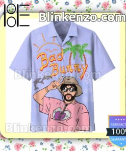 Bad Bunny Bleached 2022 Tour Beach Summer Shirt a
