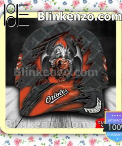 Baltimore Orioles Crack 3D MLB Classic Hat Caps Gift For Men