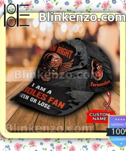 Baltimore Orioles Damn Right I Am A Fan Win Or Lose MLB Classic Hat Caps Gift For Men b