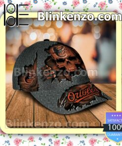 Baltimore Orioles Skull MLB Classic Hat Caps Gift For Men a