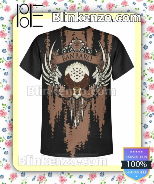 Banbaro Monster Hunter World Custom Shirt a