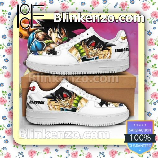 Bardock Dragon Ball Z Anime Nike Air Force Sneakers