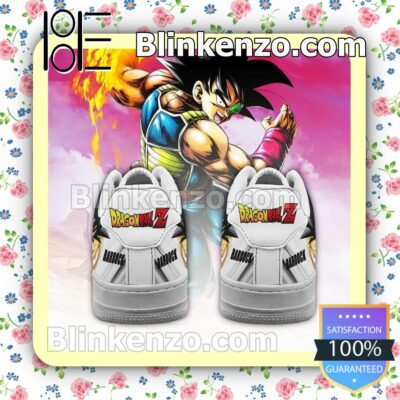 Bardock Dragon Ball Z Anime Nike Air Force Sneakers b