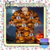Basenji Pumpkin Halloween Collar Shirt