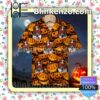 Basset Hound Pumpkin Halloween Collar Shirt