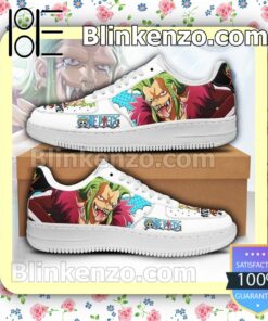 Batolomeo One Piece Anime Nike Air Force Sneakers