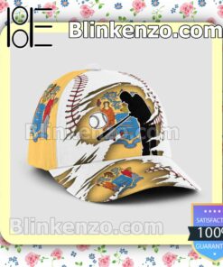 Batting New Jersey Flag Pattern Classic Hat Caps Gift For Men