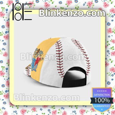 Batting New Jersey Flag Pattern Classic Hat Caps Gift For Men a