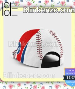 Batting Tennessee Flag Pattern Classic Hat Caps Gift For Men a