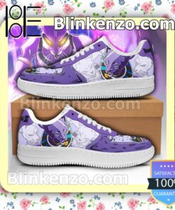 Beerus Dragon Ball Anime Nike Air Force Sneakers