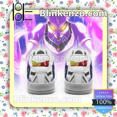 Beerus Dragon Ball Z Anime Nike Air Force Sneakers b