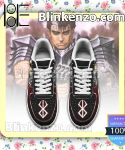 Berserk Guts Berserk Anime Mixed Manga Nike Air Force Sneakers a