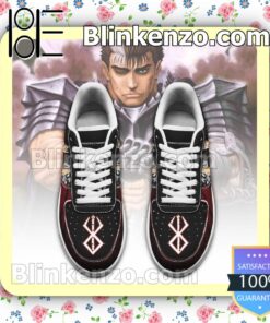 Berserk Guts Sword Berserk Anime Mixed Manga Nike Air Force Sneakers a