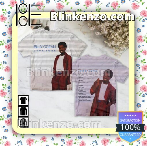 Billy Ocean Love Zone Album Custom Shirt