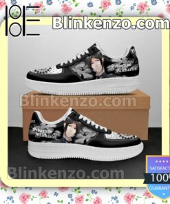 Black Butler Sebastian Michaelis Anime Nike Air Force Sneakers