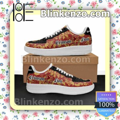 Black Clover Magic Knights Squad Crimson Lion Anime Nike Air Force Sneakers