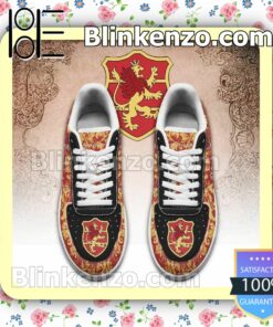 Black Clover Magic Knights Squad Crimson Lion Anime Nike Air Force Sneakers a