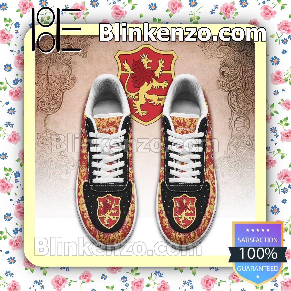 Best Black Clover Magic Knights Squad Crimson Lion Anime Nike Air Force Sneakers
