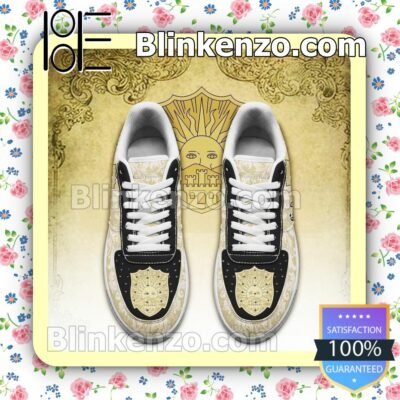 Black Clover Magic Knights Squad Golden Dawn Anime Nike Air Force Sneakers a