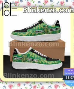 Black Clover Magic Knights Squad Green Mantis Anime Nike Air Force Sneakers