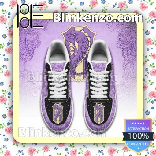 Black Clover Magic Knights Squad Purple Orca Anime Nike Air Force Sneakers a