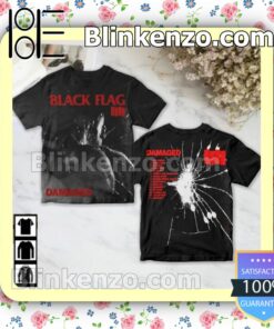 Black Flag Damaged Album Custom Shirt