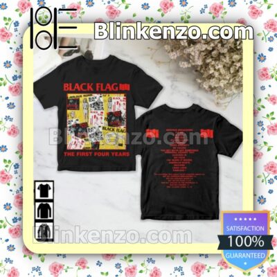 Black Flag The First Four Years Album Custom Shirt