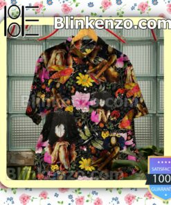 Black Queen Afro Girl Summer Beach Shirt b