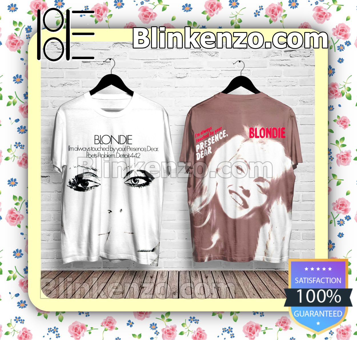 Blondie I'm Always Touched By Your Presence Dear Custom Shirt