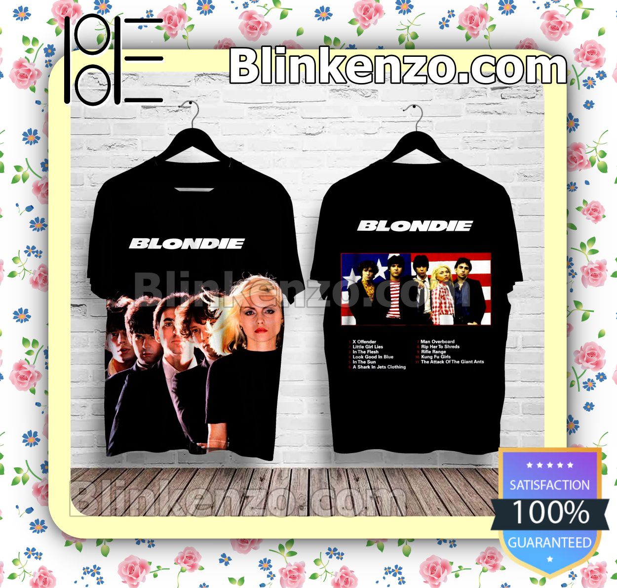 Blondie The Debut Studio Album Cover Custom Shirt