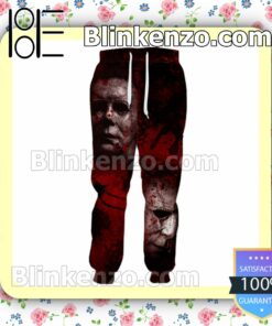 Blood Michael Myers Hooded Sweatshirt, Long Pants b